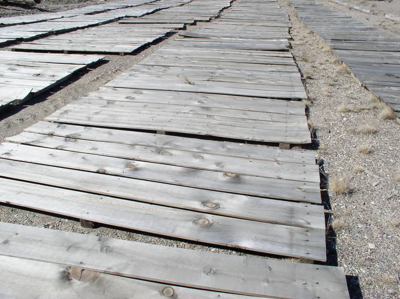Weathered Thin Railcar Material